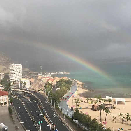 Ferienwohnung Apartamento Con Vistas Al Mar Primera Linea De Playa Del Postiguet Alicante Exterior foto