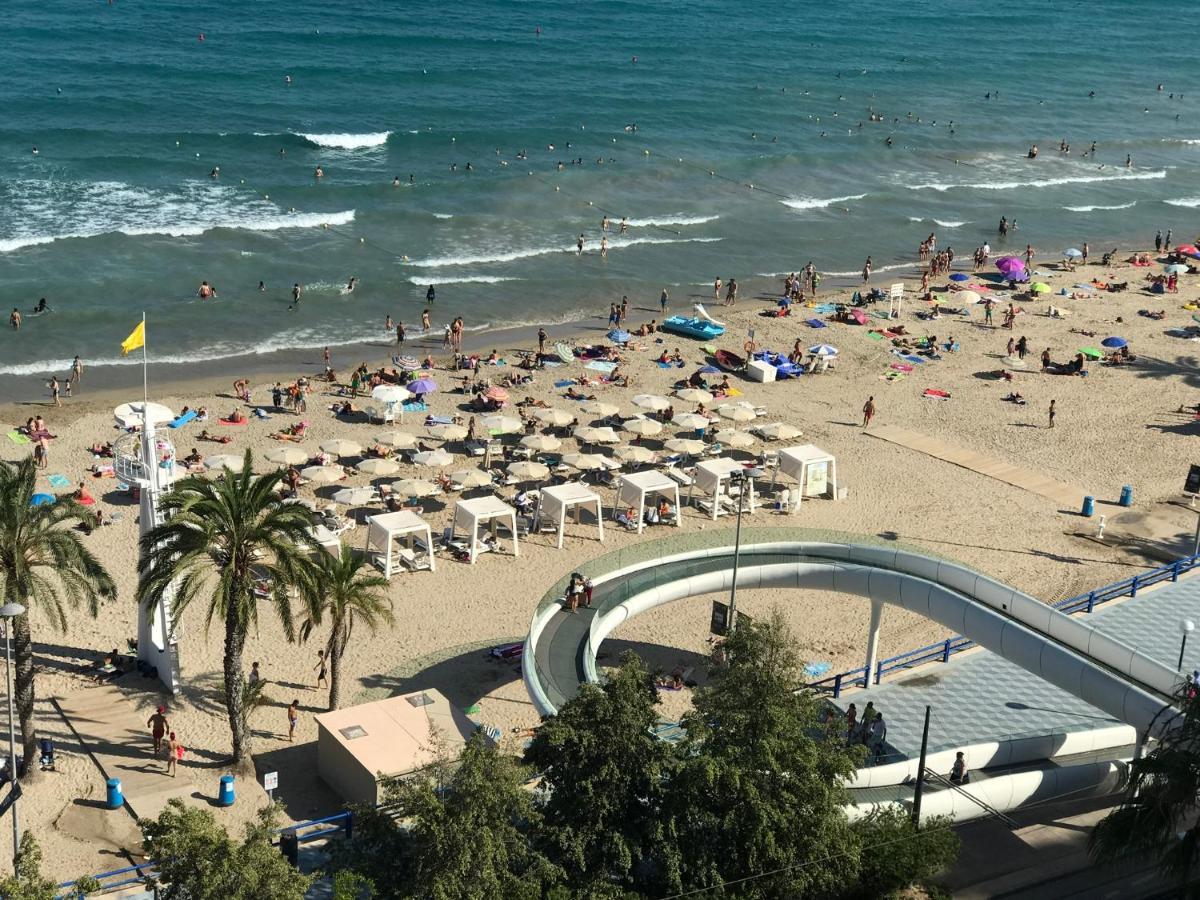 Ferienwohnung Apartamento Con Vistas Al Mar Primera Linea De Playa Del Postiguet Alicante Exterior foto