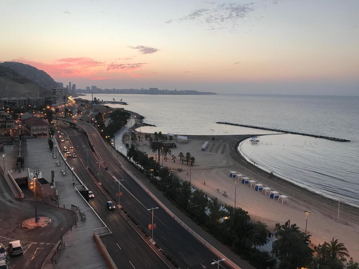 Ferienwohnung Apartamento Con Vistas Al Mar Primera Linea De Playa Del Postiguet Alicante Exterior foto