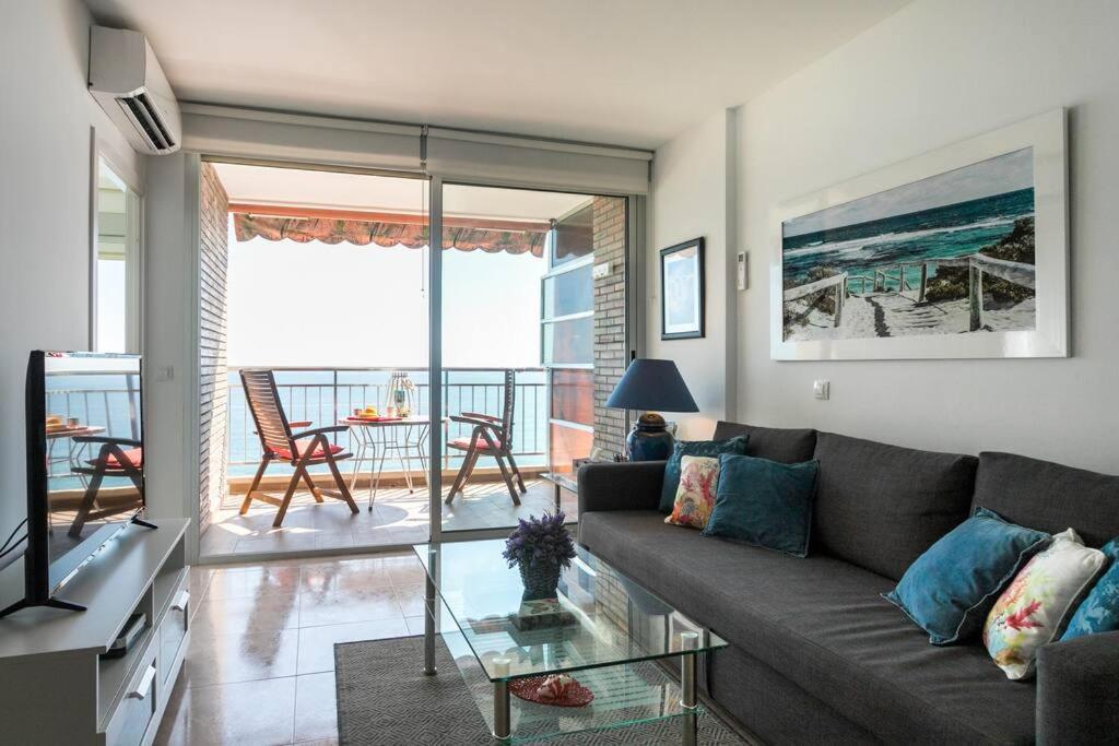 Ferienwohnung Apartamento Con Vistas Al Mar Primera Linea De Playa Del Postiguet Alicante Exterior foto