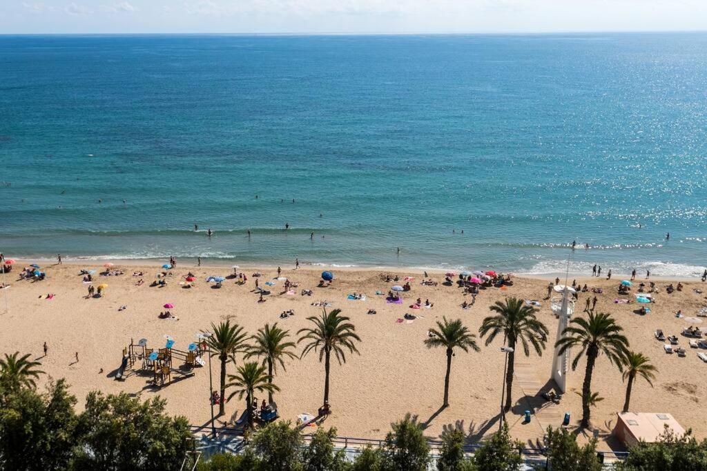 Ferienwohnung Apartamento Con Vistas Al Mar Primera Linea De Playa Del Postiguet Alicante Exterior foto