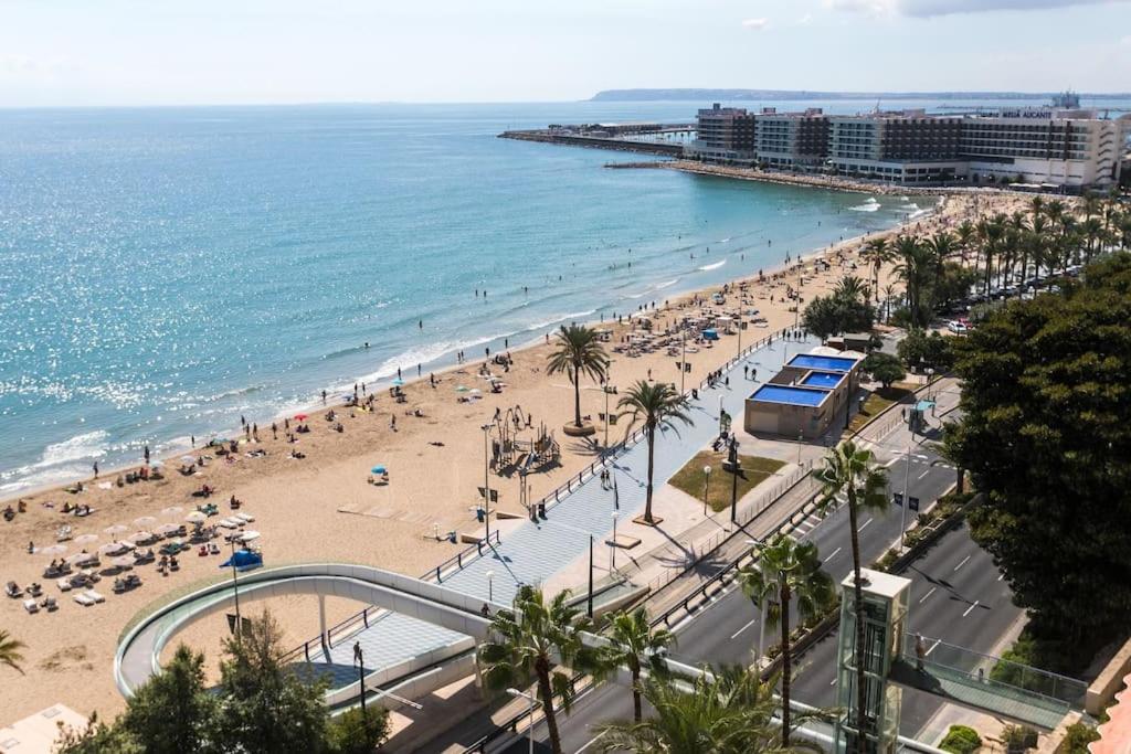 Ferienwohnung Apartamento Con Vistas Al Mar Primera Linea De Playa Del Postiguet Alicante Exterior foto