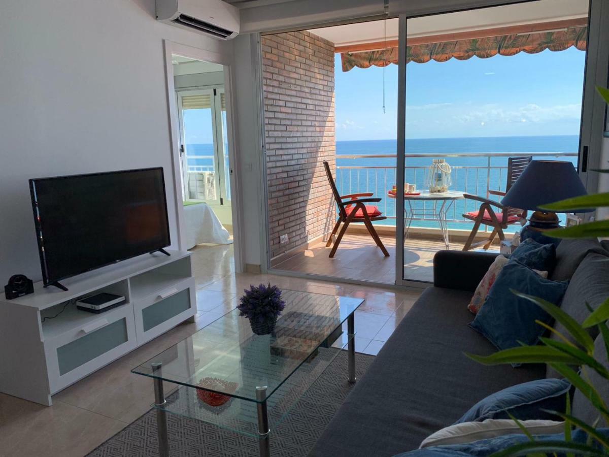 Ferienwohnung Apartamento Con Vistas Al Mar Primera Linea De Playa Del Postiguet Alicante Exterior foto