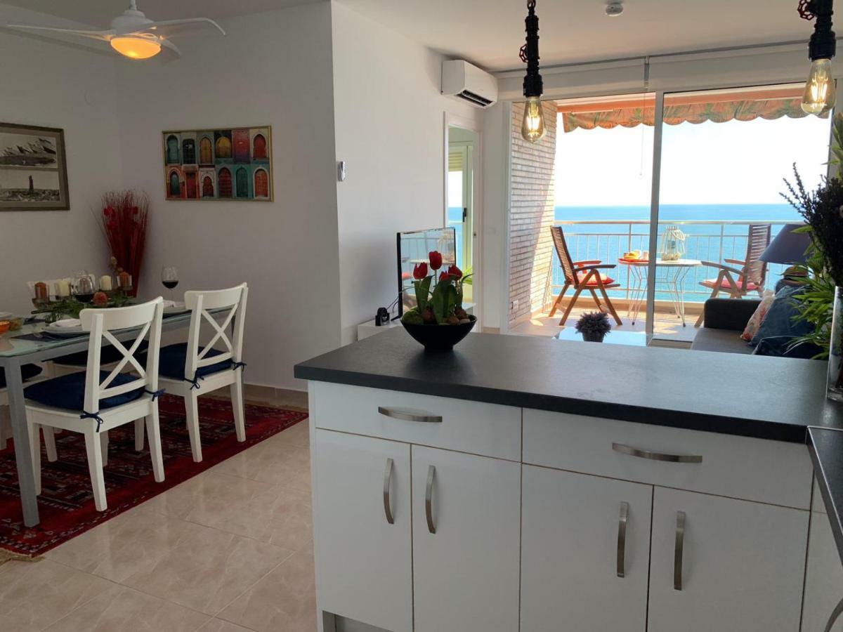 Ferienwohnung Apartamento Con Vistas Al Mar Primera Linea De Playa Del Postiguet Alicante Exterior foto